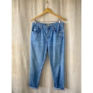 Topshop Midwash Blue Hayden Denim